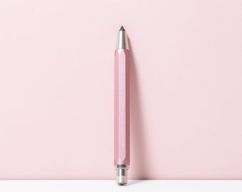 Pink Mechanical Clutch Pencil | Pink Lead Holder | Koh-I-Noor Automatic Pencil | Pencil for Calligraphy | Clutch Pencil