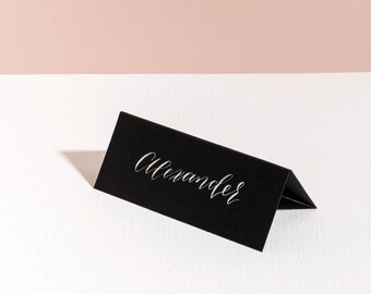 Modern Calligraphy Place Card - First Name