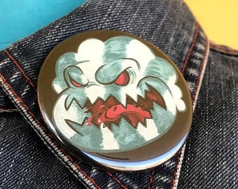 2" Button: JennifiedArt Watermelon Steven