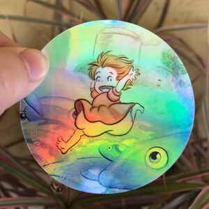 Fish Friend Rainbow Sticker