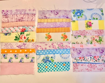 Sewing, stitching, slow sewing, journaling, hand sewing, collage, textile art, vintage patchwork, scrapbooking, patchwork, tiny patchwork.