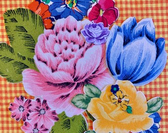 Vintage flowers, floral embellishments, cut flowers, art projects, card making, sewing decorations, sewing projects, fabric flowers.