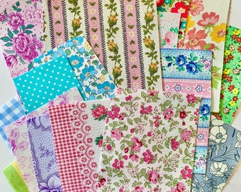 Sewing, stitching, slow sewing, journaling, hand sewing, collage, textile art, vintage embroidery, scrapbooking, stiffened fabric pieces.