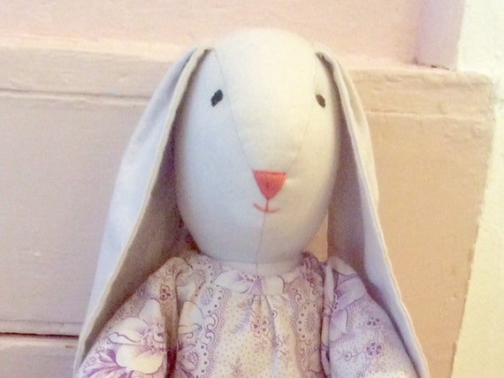 handmade rabbit doll