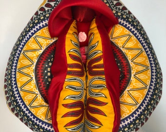 Wondrous Vulva Puppets, the Dashiki Collection