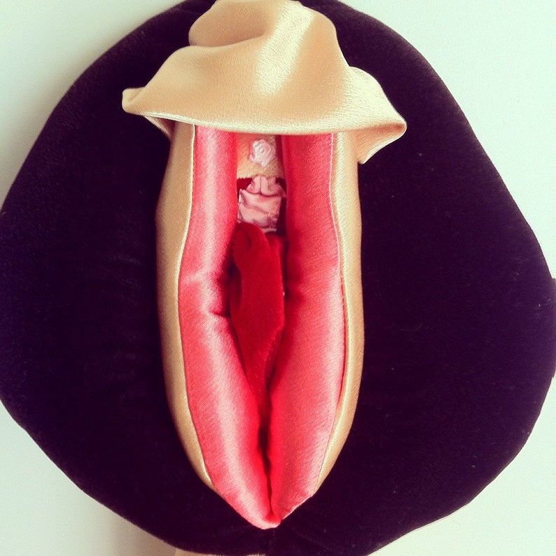 Original Wondrous Vulva Puppet, Professional and Anatomical BAST aka Vagina Pillow image 4