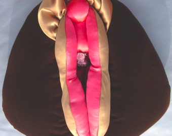 Original Wondrous Vulva Puppet, Professional and Anatomical BAST (aka Vagina Pillow)