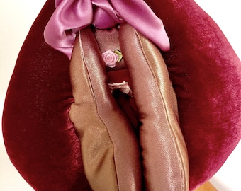 Silk Velvet Wondrous Vulva Puppet