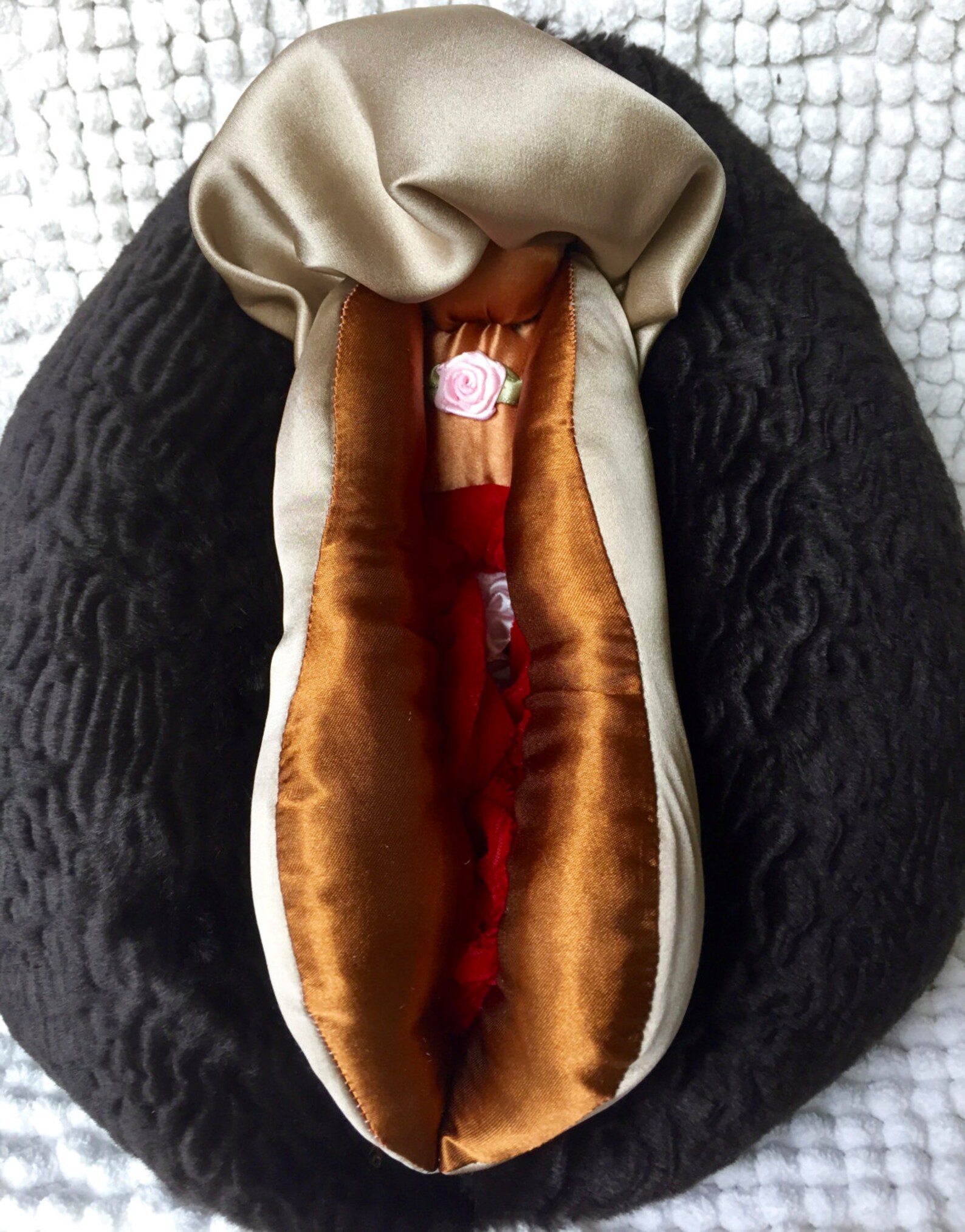 Vulva Puppet Yoni Pillow Vagina Puppet Persian Lamb faux Etsy
