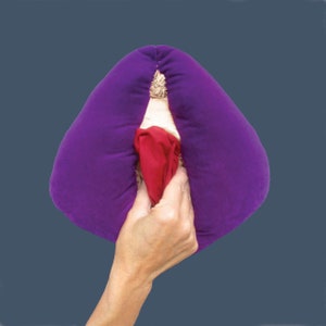 Original Wondrous Vulva Puppet, Professional and Anatomical BAST aka Vagina Pillow image 5