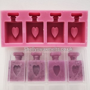 Perfume Bottle Wax Melts Silicone Mould. Fit Home Bargains Box 