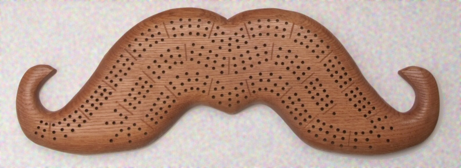 A Custom Cribbage Board for That Guy With the Handlebar Mustache in