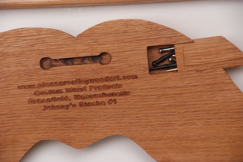 A Custom Cribbage Board for That Guy With the Handlebar Mustache in