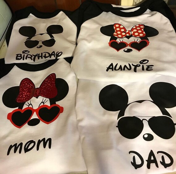 disneyland birthday shirts