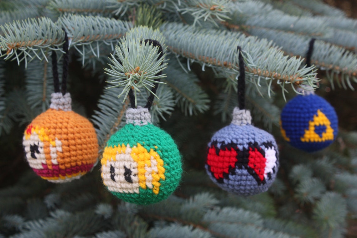 CROCHET PATTERN Legend of Zelda Christmas Ornaments PDF Etsy