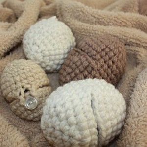 CROCHET PATTERN: Hatching Dinosaur Eggs image 4