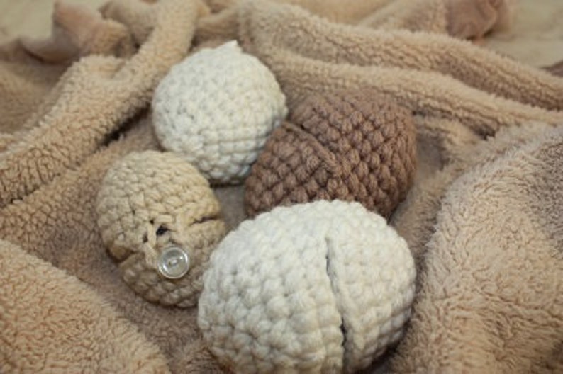 CROCHET PATTERN: Hatching Dinosaur Eggs image 4