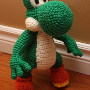 CROCHET PATTERN: Yoshi and Yoshi Egg Pattern PDF image 1