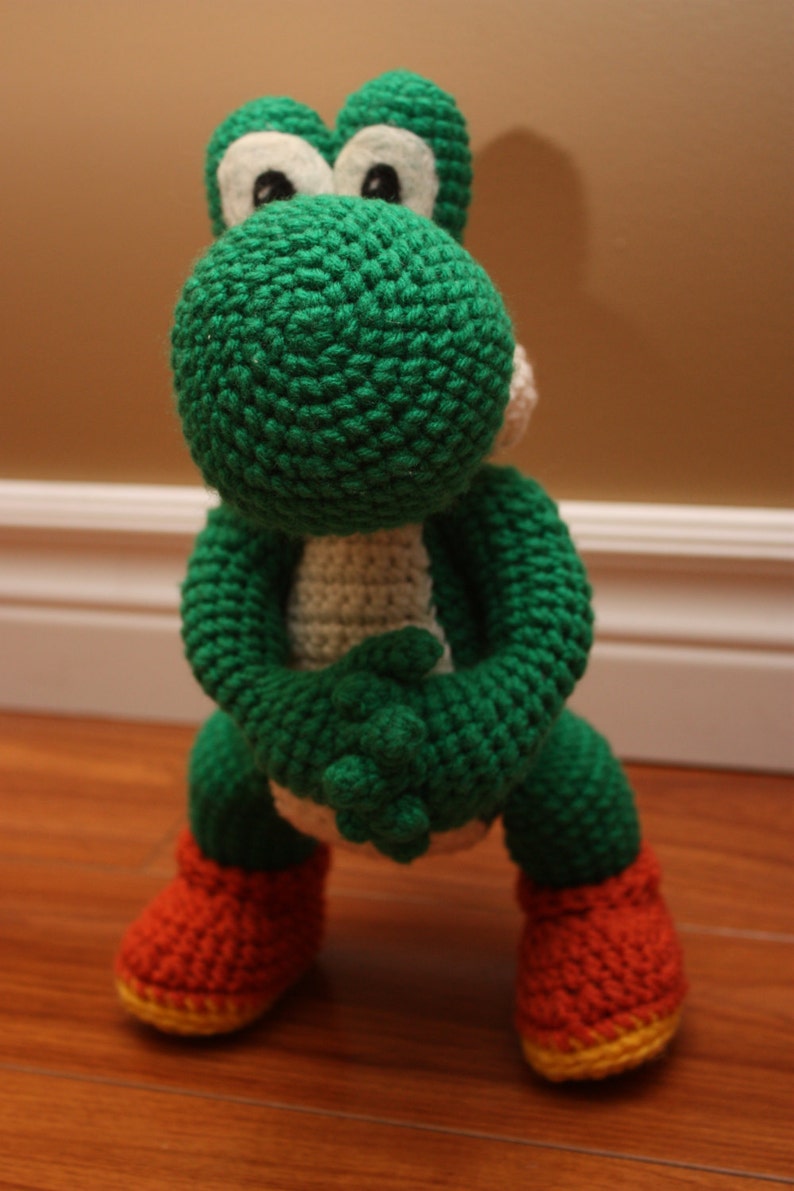 CROCHET PATTERN: Yoshi and Yoshi Egg Pattern PDF image 2