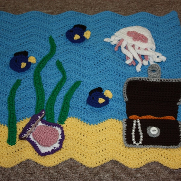 Crochet Pattern Fidget Blanket Etsy