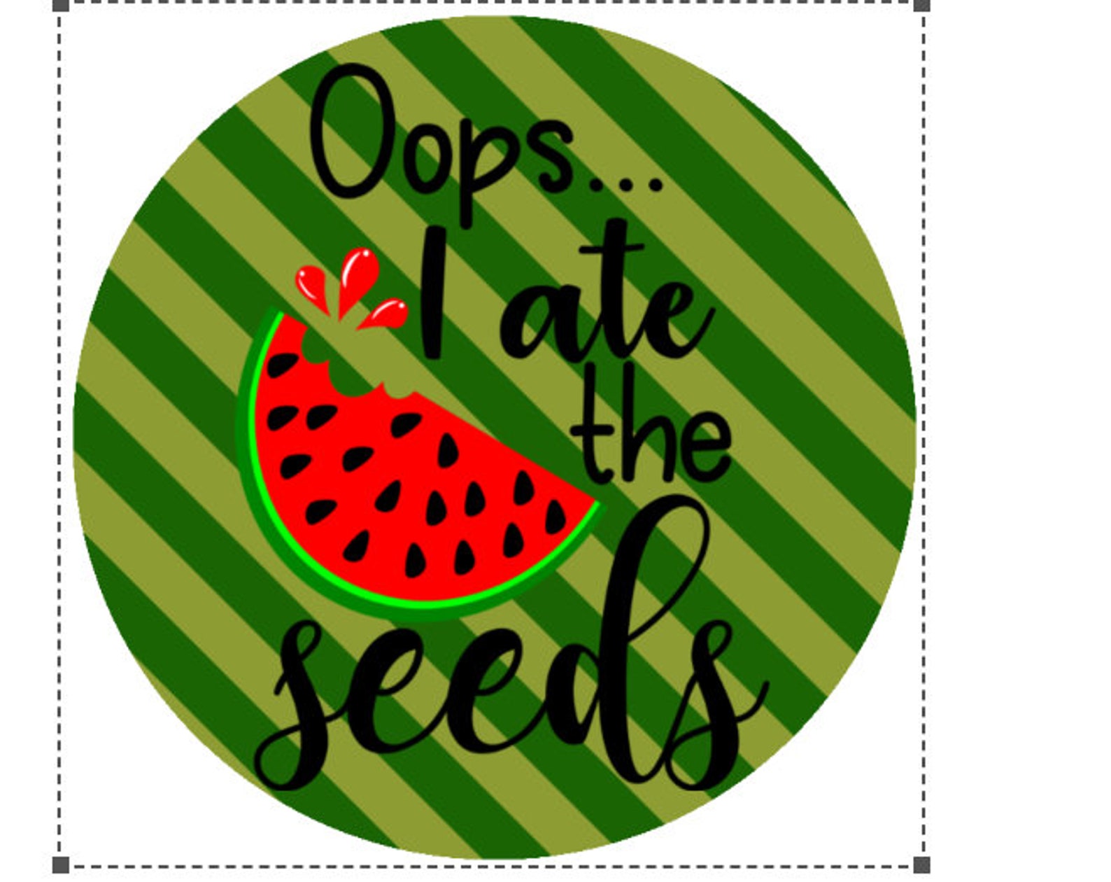 WATERMELON SIGN Etsy