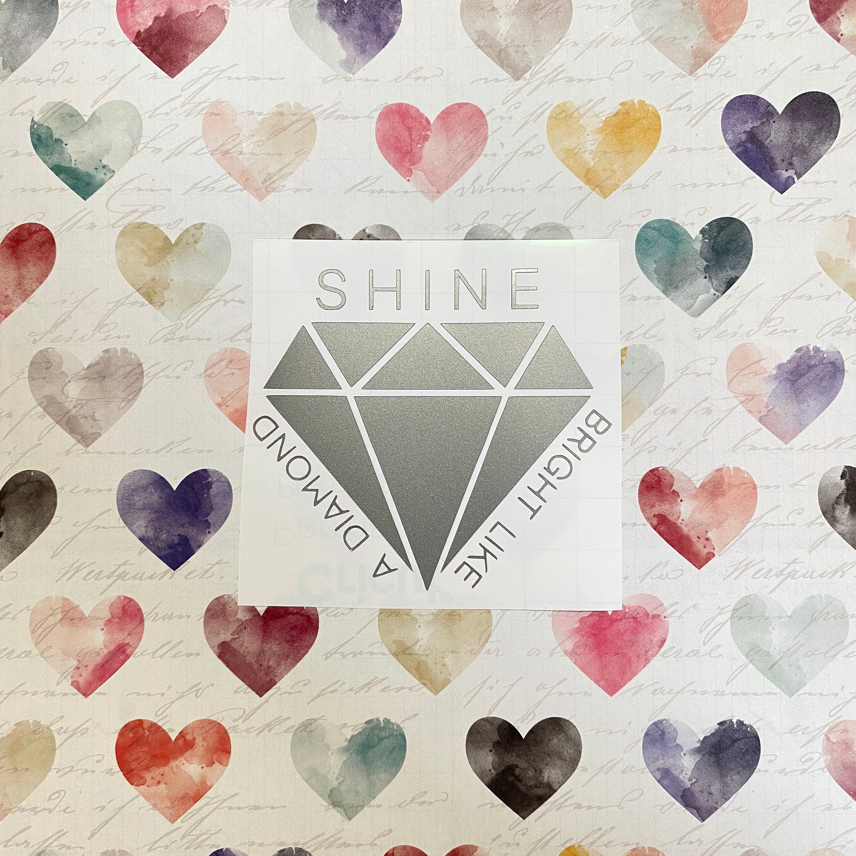 Rihanna Shine Bright Like A Diamond Permanent Vinyl Decal - Etsy