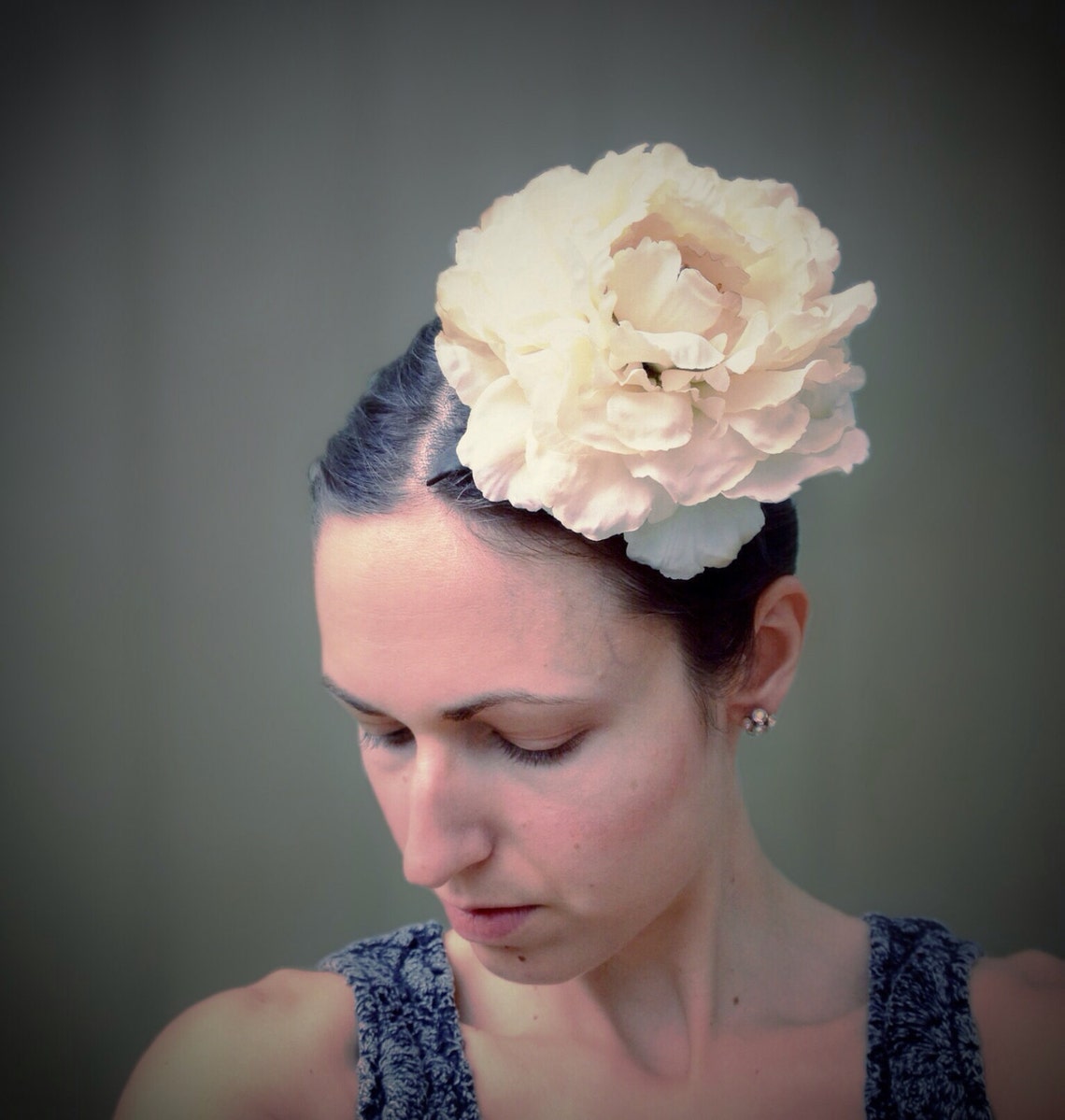 large flower for hair