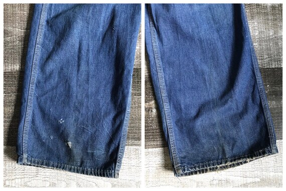 40 RARE Vintage années des années Vintage 1930 combinaisons moyenne unisexe bleu Jean les petites femmes sanforisé Jean salopette bretelles hommes en détresse taille 30 X 31 e5ca83 40 RARE Vintage années des années Vintage 1930 combinaisons moyenne unisexe bleu Jean les petites femmes sanforisé Jean salopette bretelles hommes en détresse taille 30 X 31 e5ca83