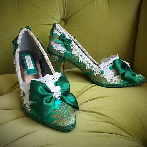 jade green shoes for wedding