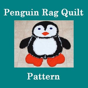 Penguin Rag Quilt Pattern