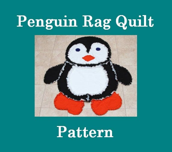 Penguin Rag Quilt Pattern