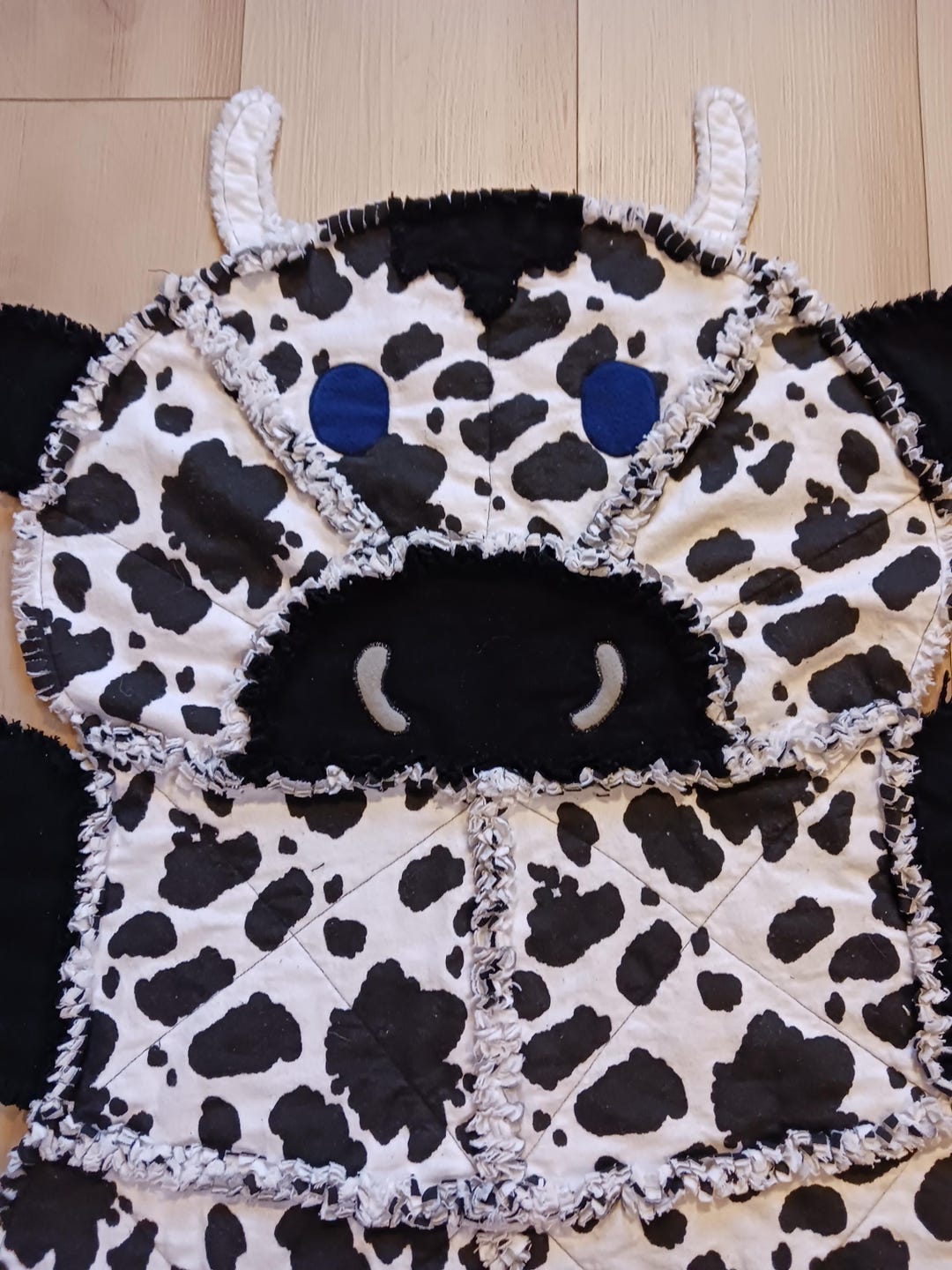 NEW - Bob the Cow Rag Quilt RTS - Free Shipping - Etsy