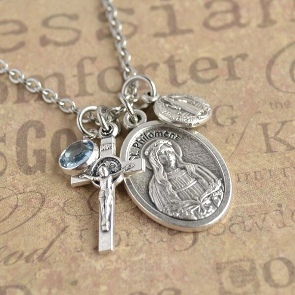 Saint St Philomena Etsy