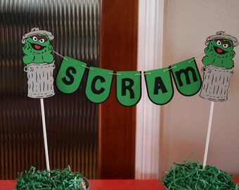 12 Month Sesame Street Photo Banner Newborn To 12 Months Etsy