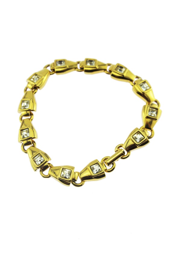 Swarovski Crystal Bracelet, Swarovski Gold Bracele
