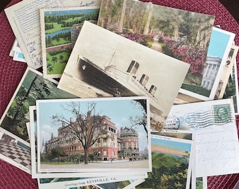 Postcard Bundle of Five (5) – Early 20th Century Collection