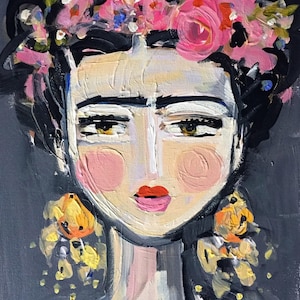 Print on Paper or Canvas, "Fine Frida"