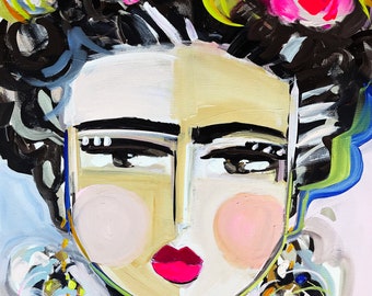 PRINT on Paper or Canvas, "Graphic Frida"