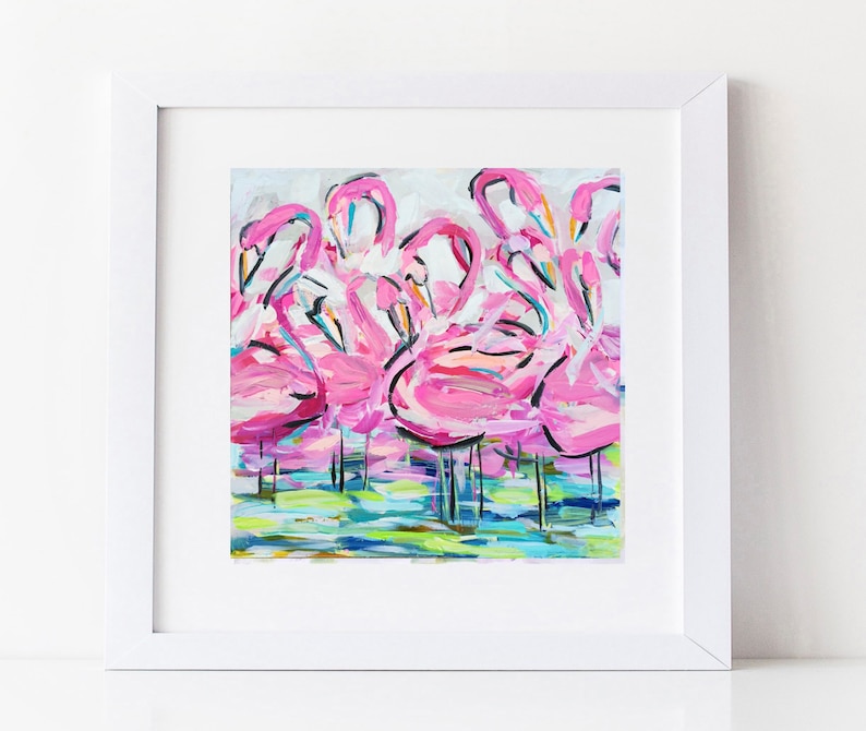 Print on Paper or Canvas, Pretty in Pink image 2