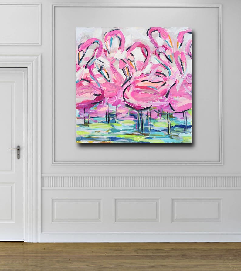 Print on Paper or Canvas, Pretty in Pink image 3