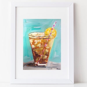 PRINT on Paper or Canvas, &quot;Lemon Tea&quot;
