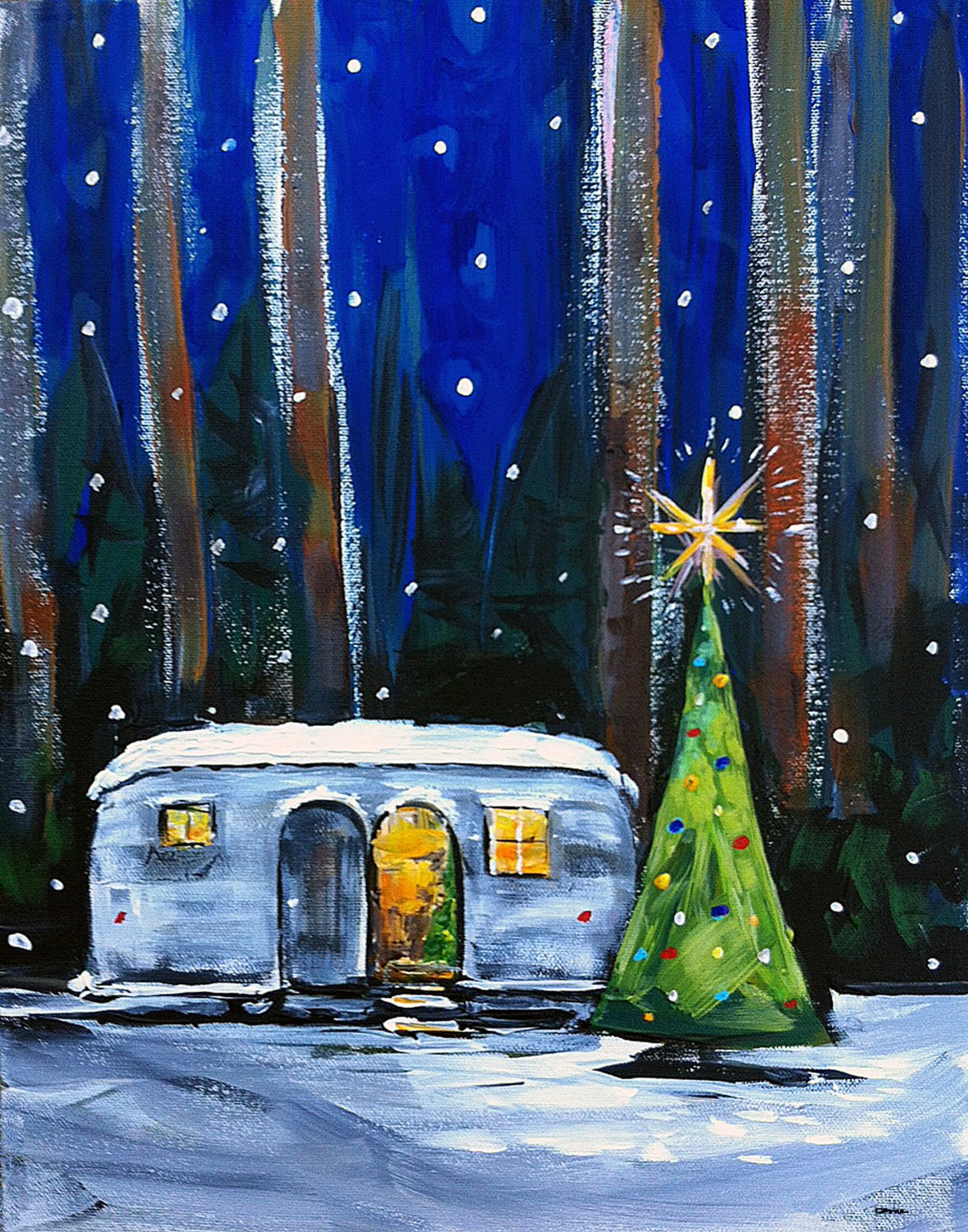 Airstream Christmas Cards 
