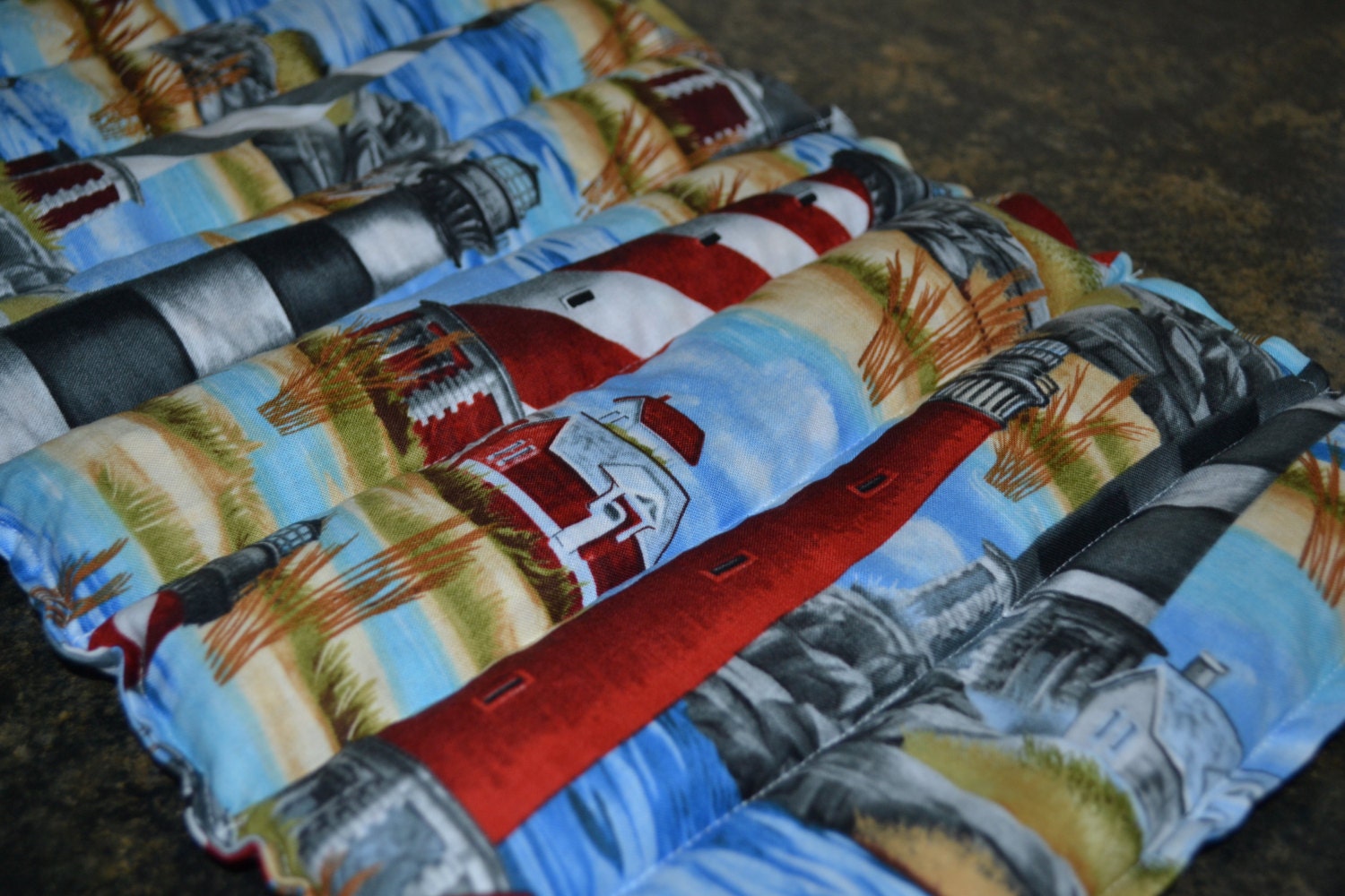 Corn Bag Heating Pad Microwavable Heat Pack Channeled Back Etsy