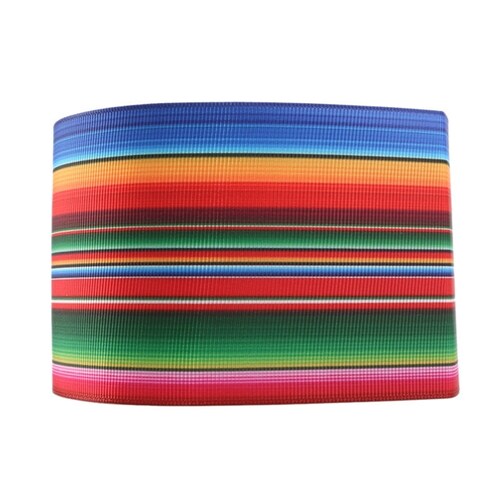 3 Inch Serape Grosgrain Ribbon: Mexican Fiesta Stripe