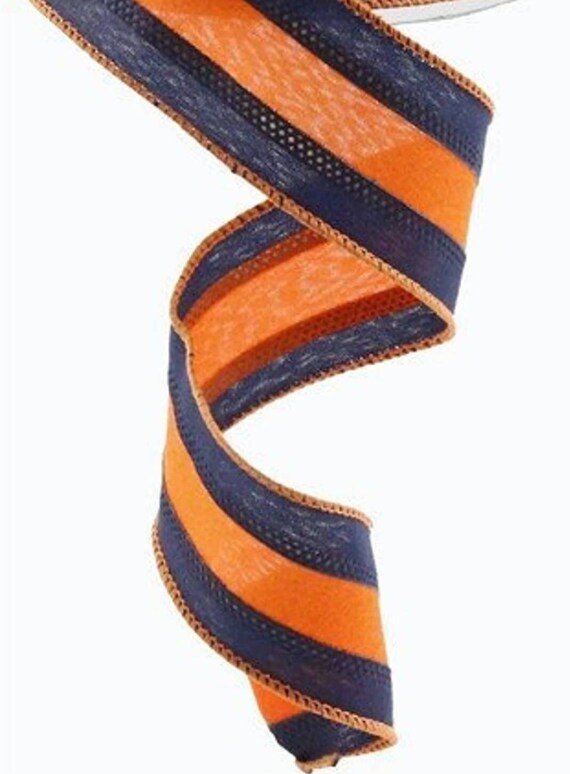 Royal Blue Orange Ribbon Ribbon For Gift Wrapping