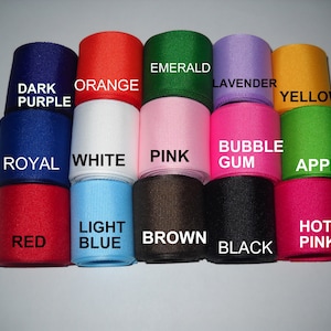 1.5 inch Solid Color Grosgrain Ribbon: DIY Hair Bows & Crafts