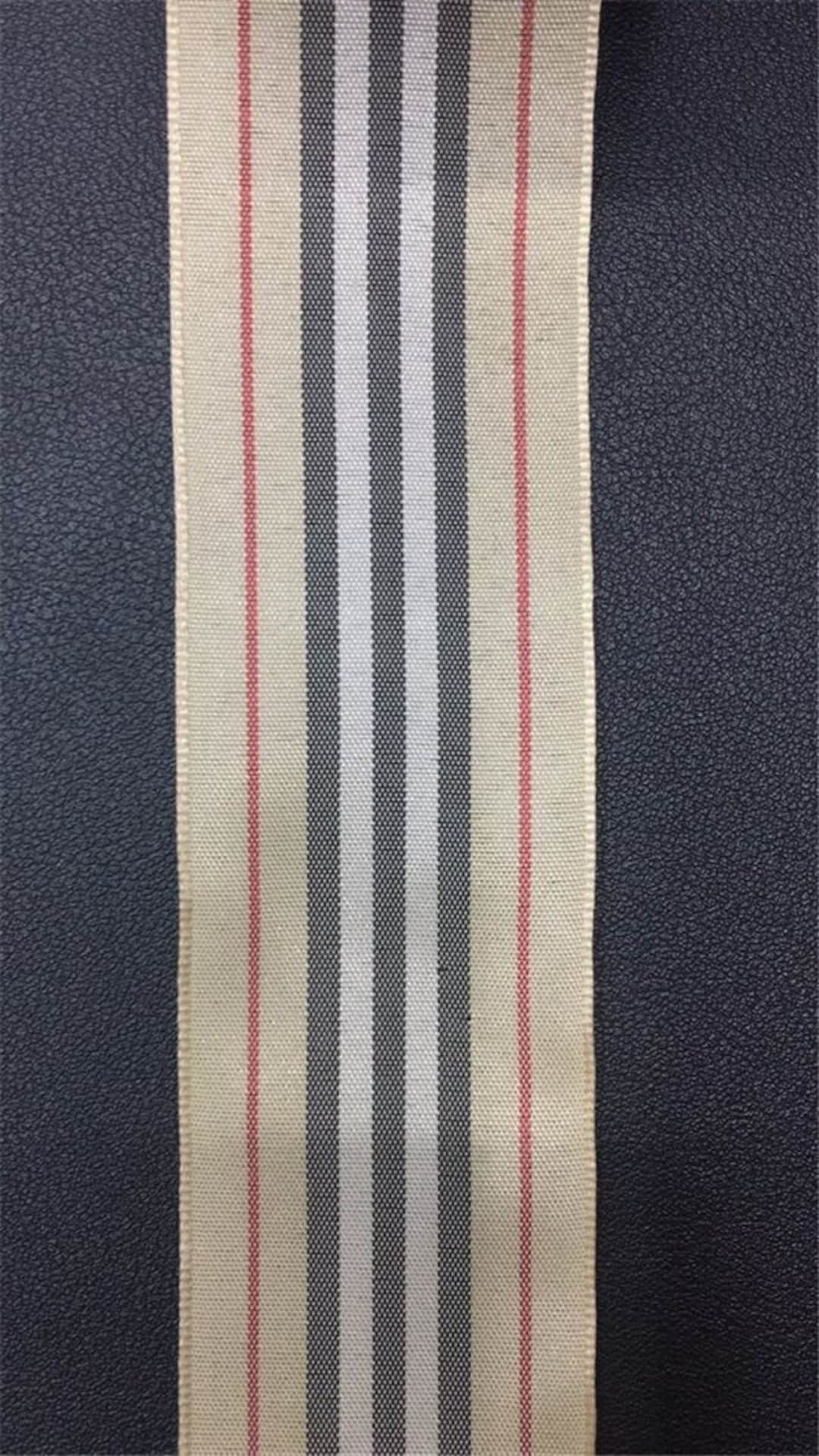 Tan Striped Ribbon Tartan Wired Ribbon, Tan Red Black Stripe, 1.5 Inch, 25 Yard Roll - Etsy