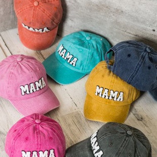 MAMA Hat/mom Hat/chenille Mama/mother's 
