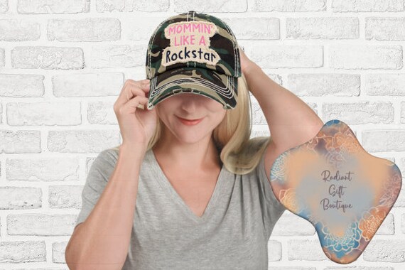 Mommin’ Like A Rockstar Hat Mommin’ Like A Rockstar Hat