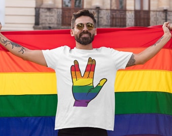 Star Trek Spock Pride T-Shirt | LGBTQ Support | Unisex Graphic Tee